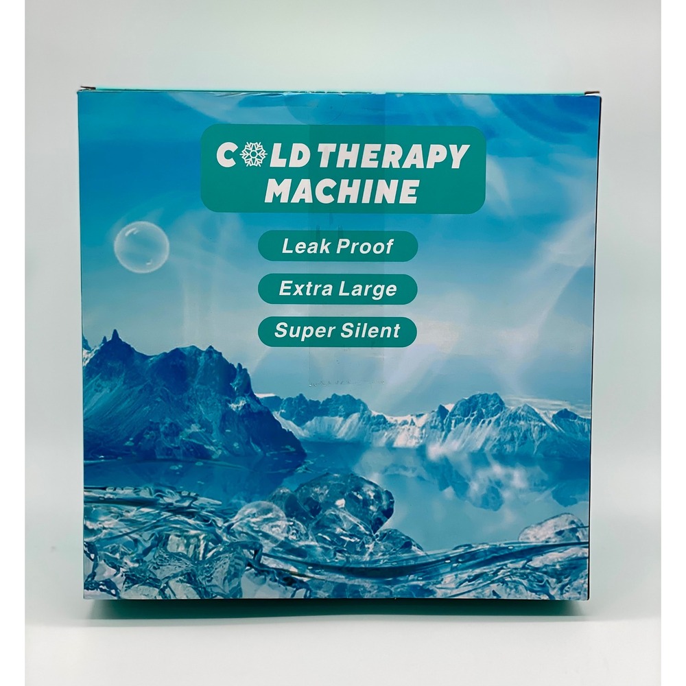 Wheeled Cold Therapy Machine 19 Quart Ice Water Circulation System Universal Pad - Picture 2 of 14